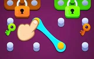 Play Move the Rubber Bands Logic puzzle online free