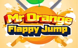 Play Mr. Orange Flappy Jump online free