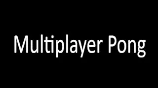 Play MultiPlayer Pong online free