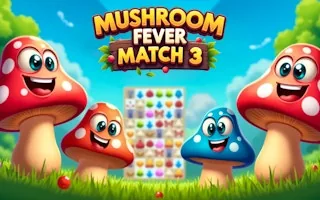 Play Mushroom Fever Match 3 online free
