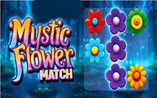 Play Mystic Flower Match Pro online free