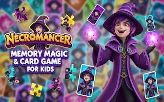 Play Necromancer Memory Magic & Card Game for Kids online free