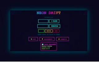 Play Neon Drift online free