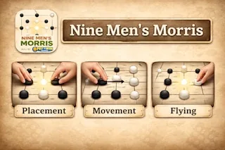 Play Nine Men's Morris online free