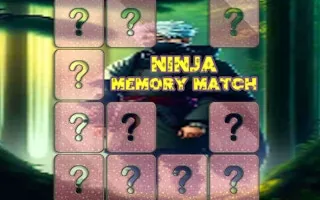 Play Ninja Memory Match online free