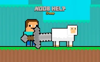 Play Noob Help Sheep online free