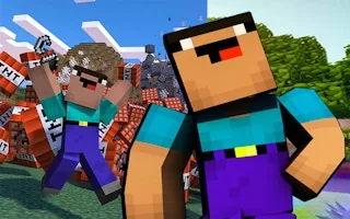 Play Noob Minecraft Reassembled online free