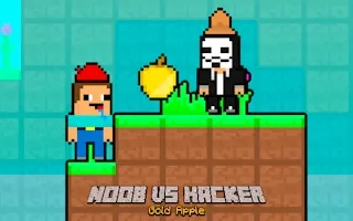 Play Noob vs Hacker Gold Apple online free