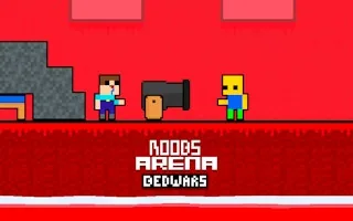 Play Noobs Arena Bedwars online free