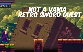 Play Not a Vania: Retro Sword Quest online free