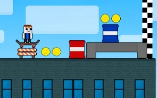 Play Obby Skate Forever Parkour online free
