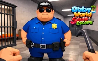 Play Obby World Squid Escape online free