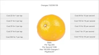 Play Orange Fruit Clicker online free