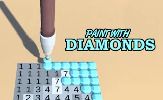 Play Paint with Diamonds online free