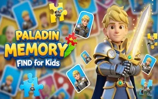 Play Paladin Memory Find for Kids online free