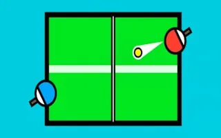 Play Ping Pong Tennis Table 2D online free