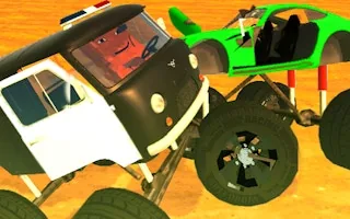 Police VS Bandits Monster Truck
