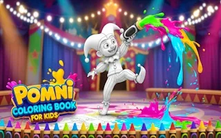 Play Pomni Coloring Book for Kids online free