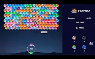 Play Popverse Bubble Shooter online free