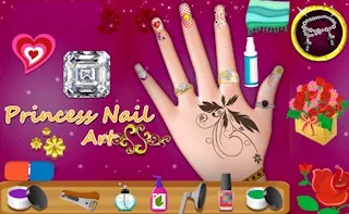 Play Princess Nail Art online free
