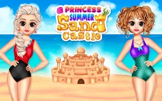 Play Princess Summer Sand Castle online free