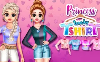 Play Princess Trendy T-shirt online free