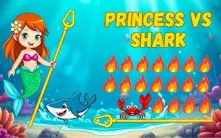 Play Princess vs Shark online free