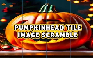 Play Pumpkinhead Tile Image Scramble online free