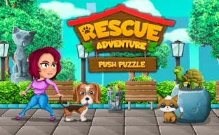 Play Push Puzzle Rescue Adventure online free