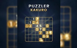 Play Puzzler Kakuro online free