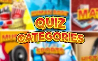 Play Quiz Categories online free