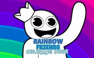Play Rainbow Friends Coloring Book online free