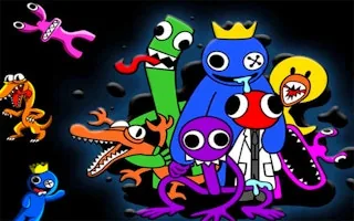 Play Rainbow Friends Sliding Puzzle online free