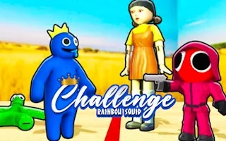 Play Rainbow Squid Challenge online free