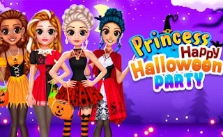Play Rainbow Girls Halloween Salon online free