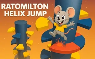 Play Ratomilton Helix Jump online free