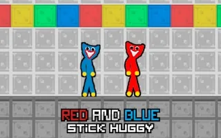 Play Red and Blue Stick Huggy online free