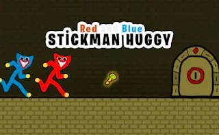 Play Red and Blue Stickman Huggy online free