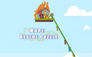 Play Rope Rescue Puzzle online free