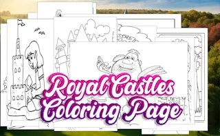 Play Royal Castles Coloring Page online free