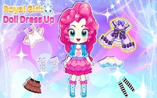 Play Royal Girl Doll Dress Up online free