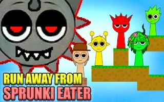 Play Run Away from Sprunki Eater online free