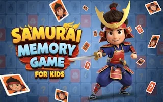 Play Samurai Memory Game for Kids online free