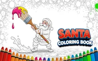 Play Santa Coloring Book online free