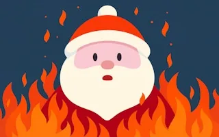 Play Santa on Fire online free