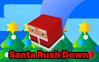 Play Santa Rush Down online free