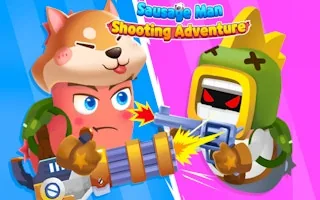 Play Sausage Man Shooting Adventure online free