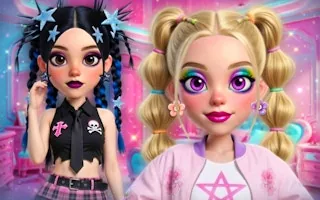 Play Sid & Ginny Y2K Glam Clash online free