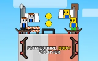 Play Skateboard Obby 2 Player online free