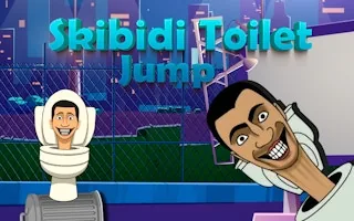 Play Skibidi Toilet Jump Challenge online free